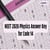 NEET 2026 Physics Answer Key for Code 14 - Download PDF